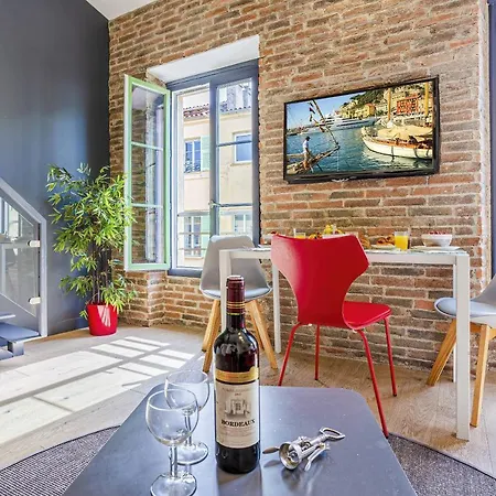 דירה My Casa - 4 Place Massena - Duplex ניס