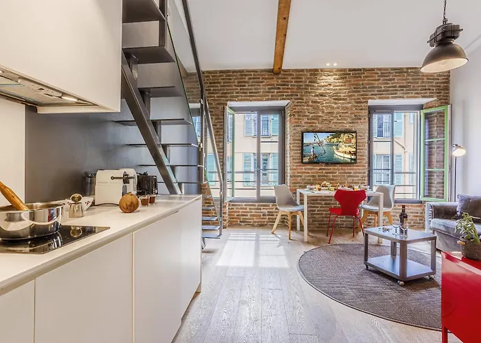 شقة My Casa - 4 Place Massena - Duplex